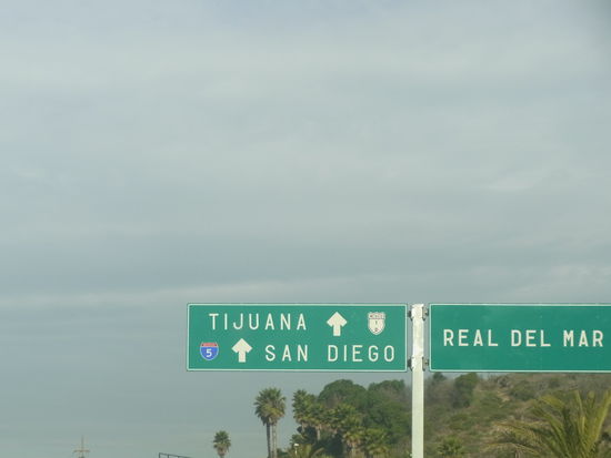 Ende einer langen mehrtaegigen Fahrt: Tijuana