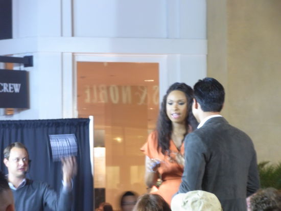 Jennifer Hudson beim Interview