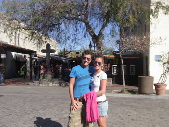 Am Geburtsts- und Gründungsplatz von Los Angeles