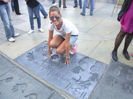 Passend zu dem letzten Buch, das Michi auf unserer Reise gelesen hat: die Füße und Hände der Hauptdarsteller von Twilight