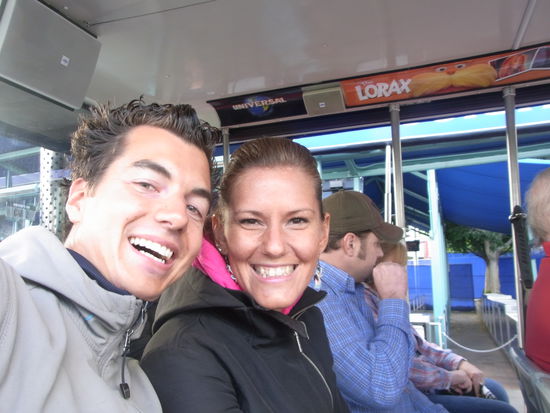 Stop Nummer 1 - die Studiotour