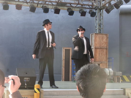 Die Blues Brothers in Action
