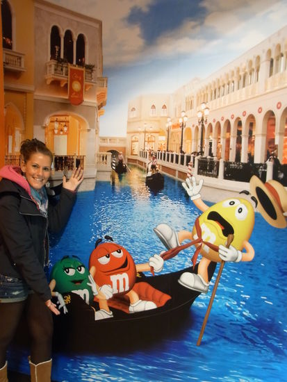 Spontan in Venedig bei den m&amp;m's vorbeigeschaut