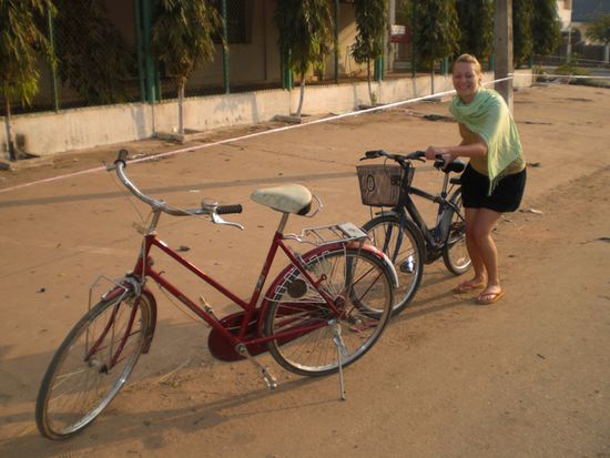 I want to ride my bycicle...