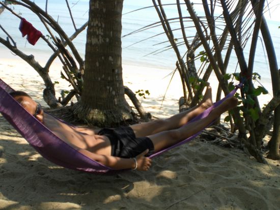 Abhaengen und relaxen.