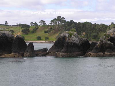 Das sind die beschriebenen Black Rocks.