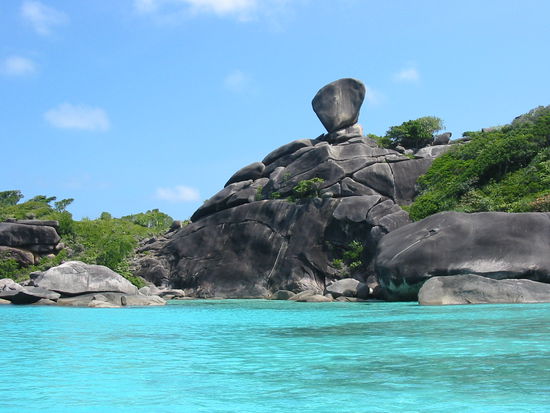 das wahrzeichen der similan islands