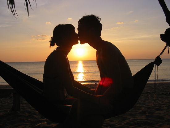 sonnenuntergang auf ko lanta