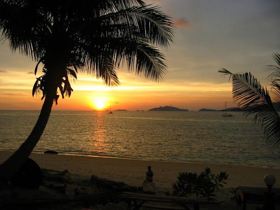 mal wieder sonnenuntergang