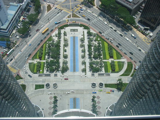 blick von der skybridge