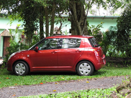 Da ist er noch sauber