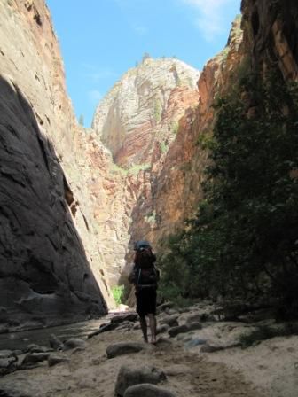Wanderung im Zion Canyon