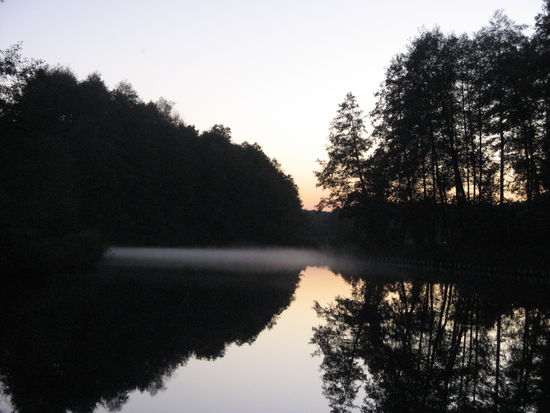 Der erste Abend in der Natur