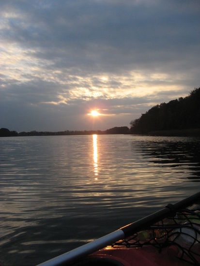 Der Tag neigt sich dem Ende und wir haben unser Tagesziel erreicht!