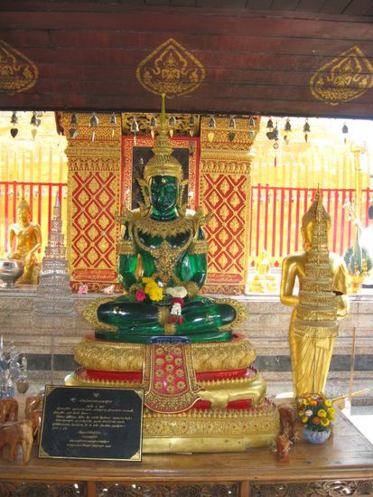 Jade-Buddha im Suthep-Tempel