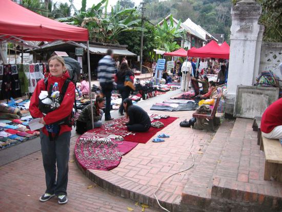 Ankunft in Luang Prabang - alles so ruhig hier!