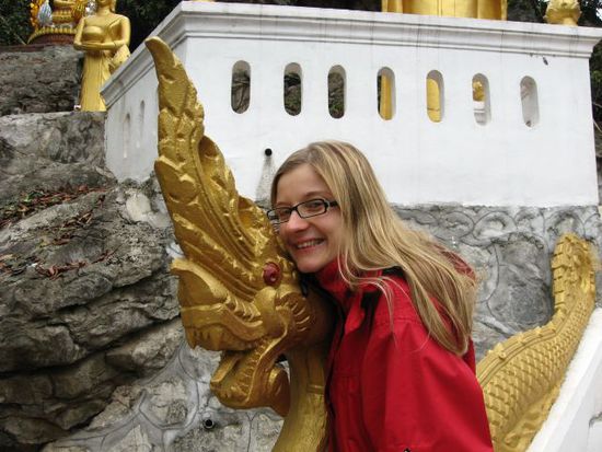 Hausdrache und goldener Drache