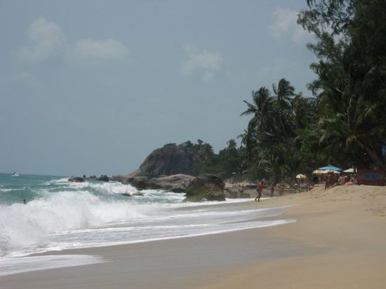 Lamai Beach rechte Seite