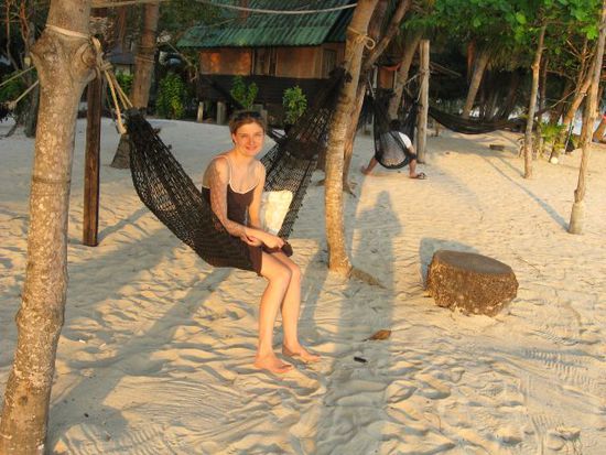 wieder zurück in Koh Phangan genossen wir den Sonnenuntergang