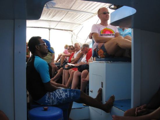Am "Speedboat" Richtung Ang Thon Marine National Park