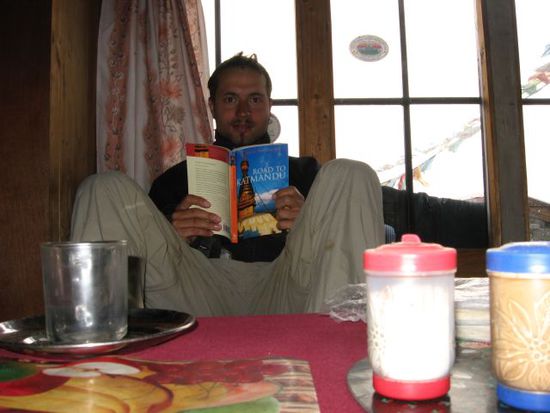 ich beim Lesen