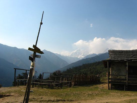 ein paar wenige 6000er sieht man nach dem Trakshindu-Pass