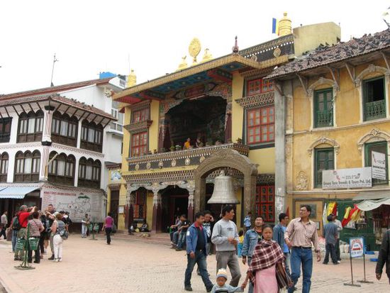 grosse Glocke bei Boudhanath-Stupa