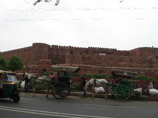 Agra Fort von außen