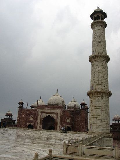 eines der 4 Minarette