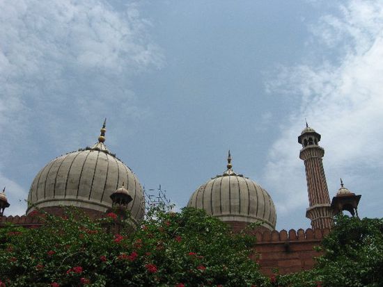 Jama Masjid von außen
