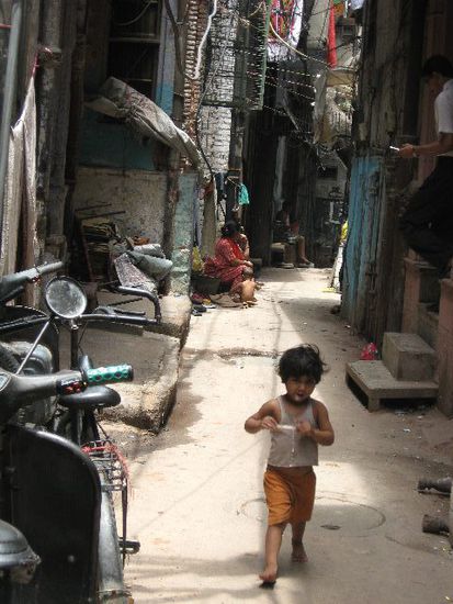 in den Gassen von Old Delhi