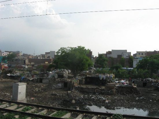 Slums in Delhi
