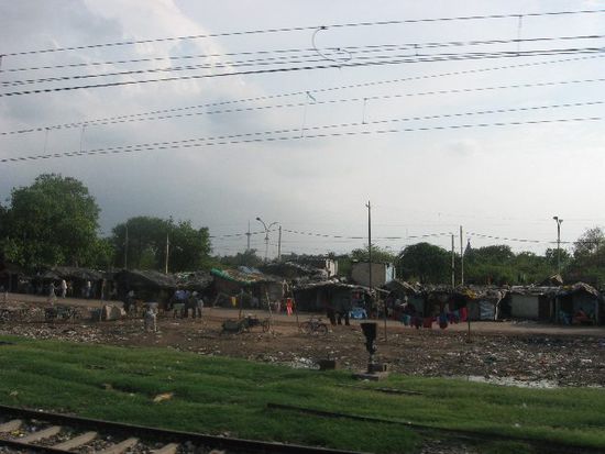 Slums in Delhi