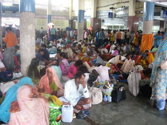 Bahnhofswarterei in Haridwar