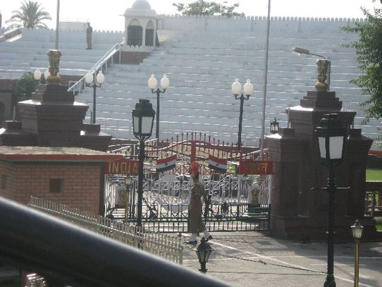 das Grenztor in Wagah