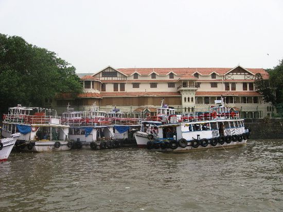 Boote nach Elephanta-Island
