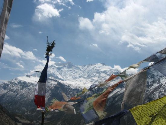 Blick auf Annapurna IV