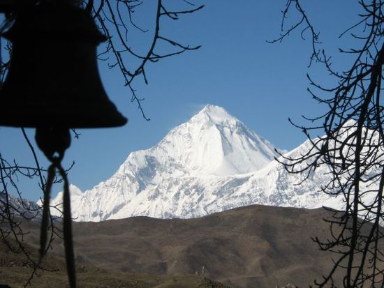Blick auf Daulaghiri I (mit 8167m einer der 14 8000er)