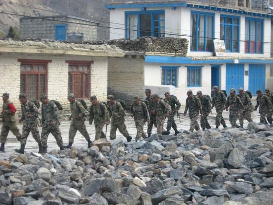 Army beim Morgensport (Jomson)