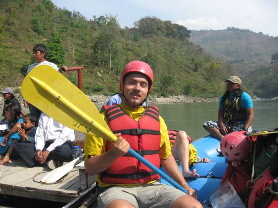 ich in voller Montur