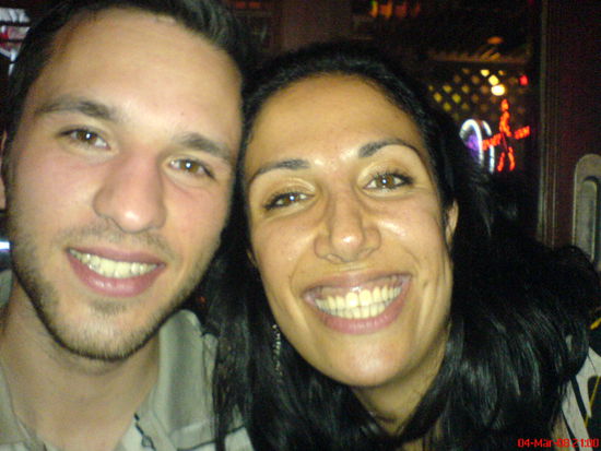 Abschiedsfoto mit Shabnam nach einer ausgiebigen Kneipentour =)