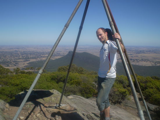 Blick vom Mt Abrupt
(Fuer die, die's interessiert, ich steh da an nem Triangulationspunkt!)