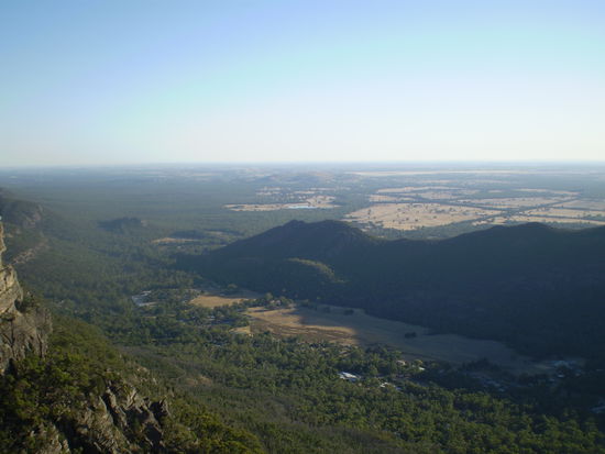 Das ist ein Blick vom Pinnacle, meinem Tourhighlight!