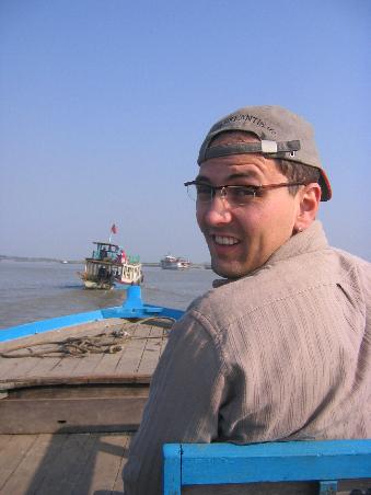 Fahrt mit dem Boot nach Mingun