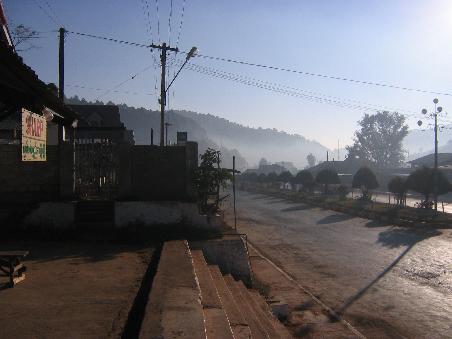 Morgenstimmung in Kalaw