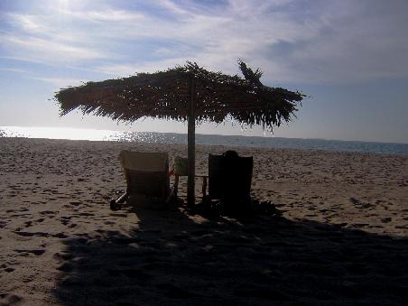 Zeit am Strand