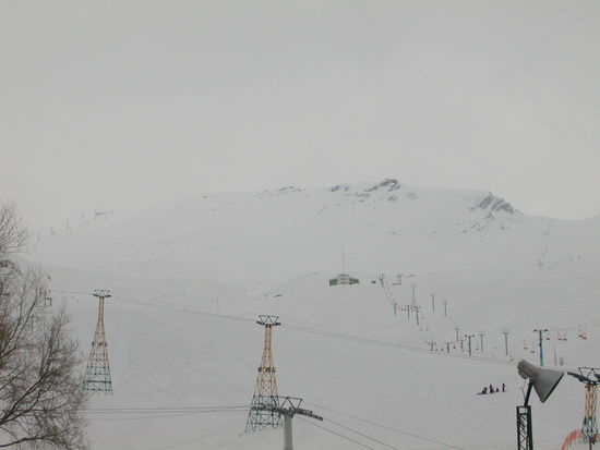 Blick aufs Schigebiet am 3. Tag