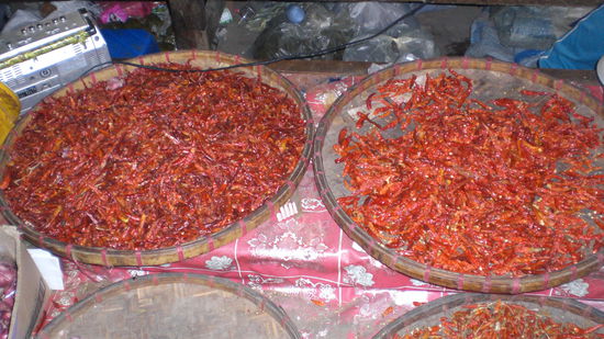 Markt Chang Rai....very spicy!