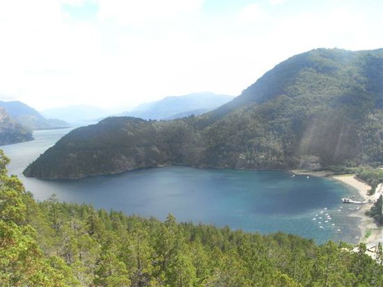 Strand in San Martin de los Andes.