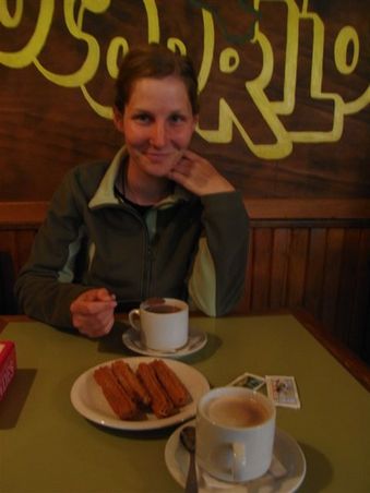 Bei einer Chocolate con Churros